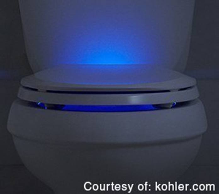 toilet bowl lights